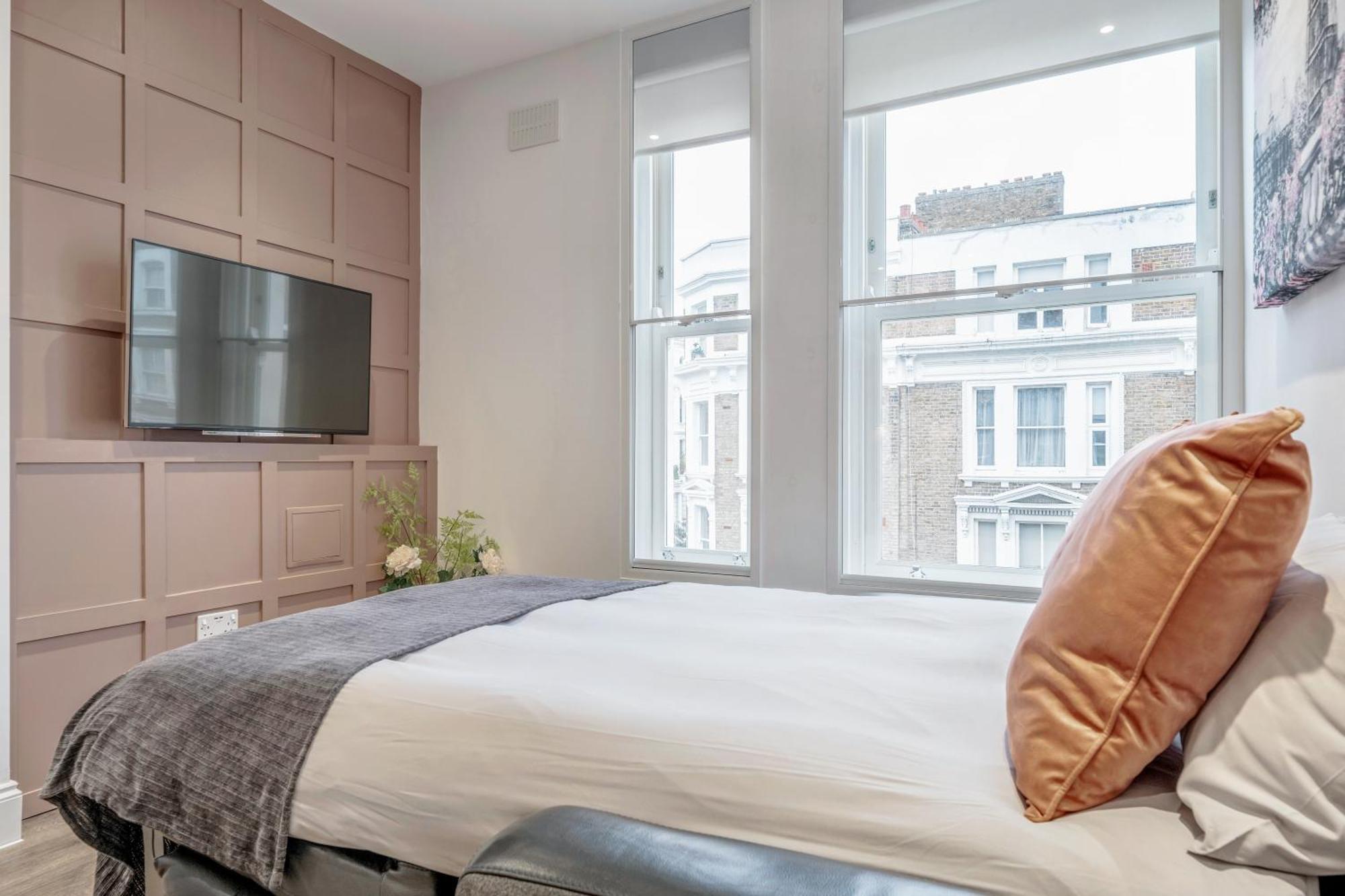 Bright & Modern 2-Bed Notting Hill Apartment 런던 외부 사진