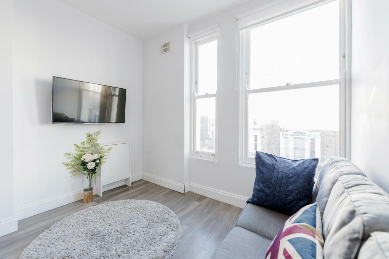Bright & Modern 2-Bed Notting Hill Apartment 런던 외부 사진